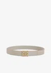 Loewe Anagram Rev 2.8 Cm Belt In Multi