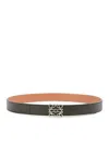Loewe Anagram Belt In Smooth Calfskin