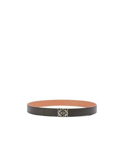 LOEWE LOEWE ANAGRAM BUCKLE REVERSIBLE BELT
