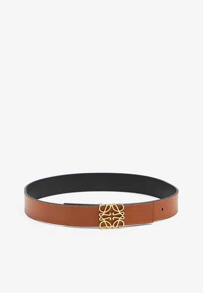 Loewe Reversible Anagram Leather Belt