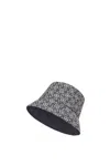 Loewe Reversible Anagram Bucket Hat In Blue