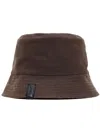 Loewe Reversible Bucket Hat In Brown