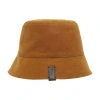 Loewe Reversible Waxed Canvas Bucket Hat With Tartan Pattern In Beige