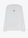 Loewe Oversized Long Sleeve T-shirt In White