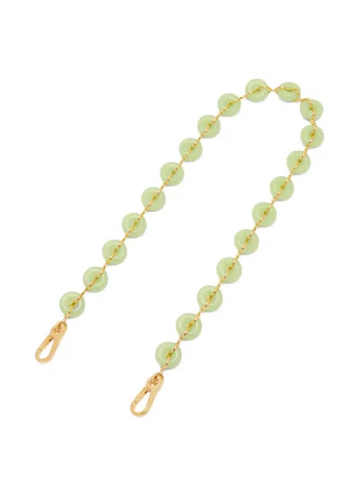 Loewe Rin-chain Strap Bag In Green