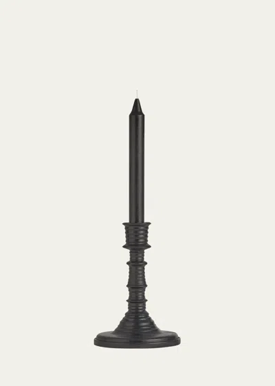 Loewe Roasted Hazelnut Candleholder Candle, 330 G In Black