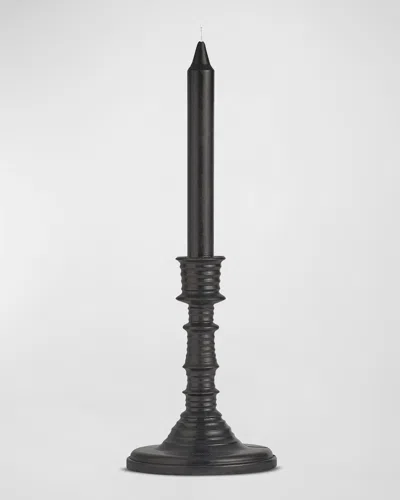 Loewe Roasted Hazelnut Candleholder Candle, 330 G In Black