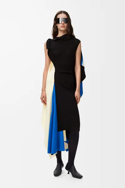 Loewe Robe En Viscose Stretch Taille: 40 Pour Femme In Black