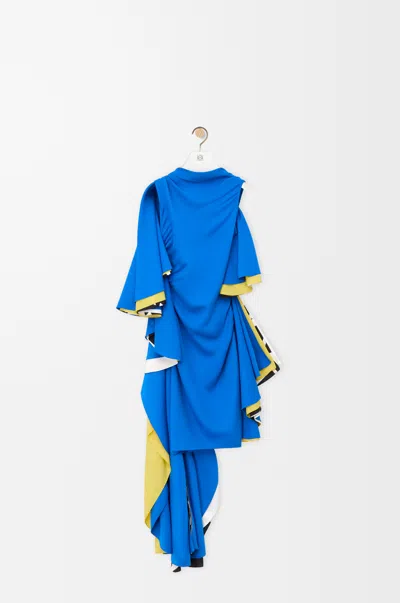 Loewe Robe En Viscose Stretch Taille: 38 Pour Femme In Blue