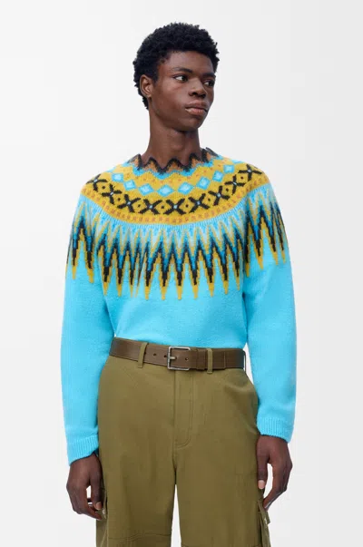 Loewe Roller Curve Belt In Supple Grained Leather Skin Size: 95 For Man In Brown