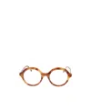 Loewe Round Frame Glasses In Brown
