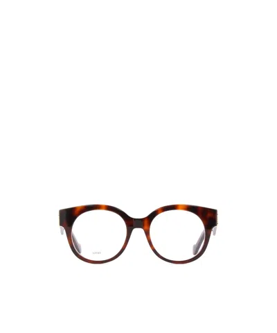 Loewe Round-frame Glasses In White