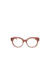 Loewe Round Frame Glasses In White