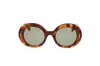 Loewe Round Frame Sunglasses In Brown