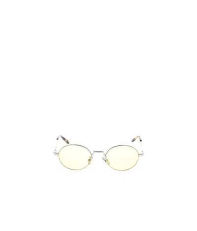 Loewe Round Frame Sunglasses In White