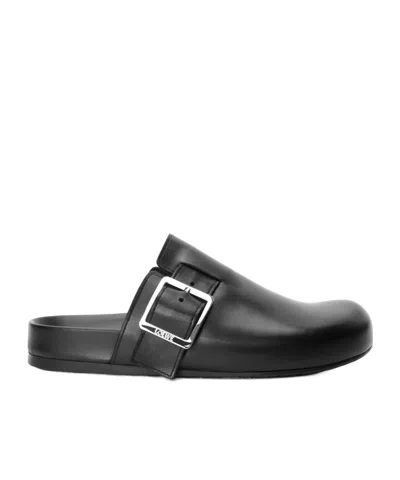 LOEWE LOEWE EASE BUCKLE MULES