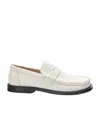 Loewe Mocassini Campo In Pelle Avorio Donna In White
