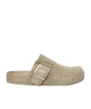 Loewe Round Head Muller Shoes In Nude