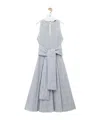 Loewe Round Neck Sleeveless Dress