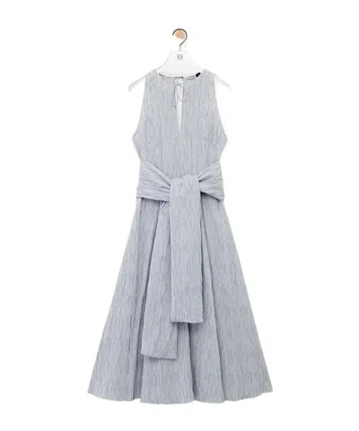 Loewe Round Neck Sleeveless Dress