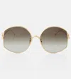 Loewe Round Sunglasses In Multicoloured