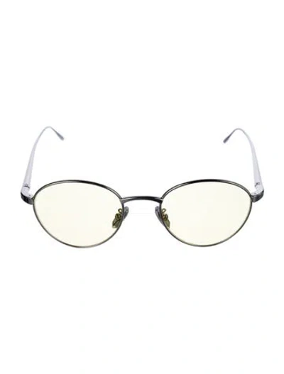 Pre-owned Loewe Round Tinted Sunglasses