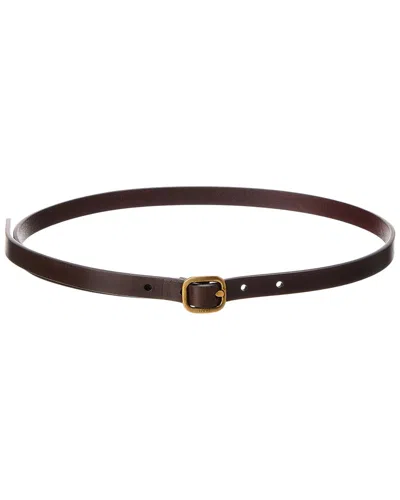 Loewe Rounded Leather Belt
