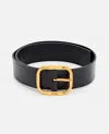 Loewe Leather Belt In Black