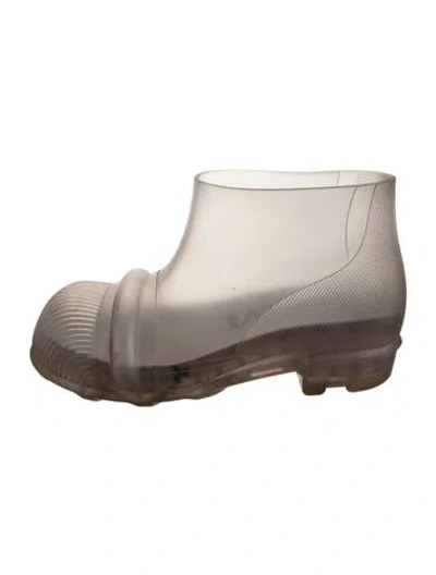 Pre-owned Loewe Rubber Boots In Clear