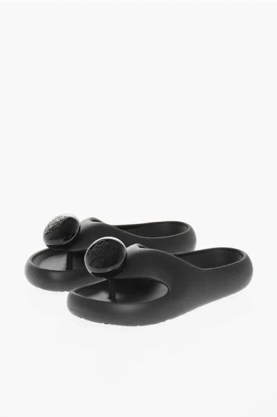 Loewe Rubber Fli-flops With Statement Logo Detail