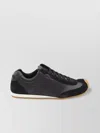 Loewe Ballet Runner 2.0 Suede-trimmed Leather Sneakers In Black