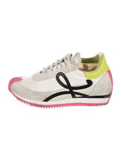Pre-owned Loewe Runner Athletic Sneakers In Neutrals