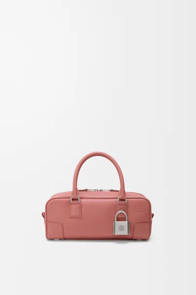 Loewe Amazona 23 Cropped Bag In Shiny Leather Skin For Woman In Pink