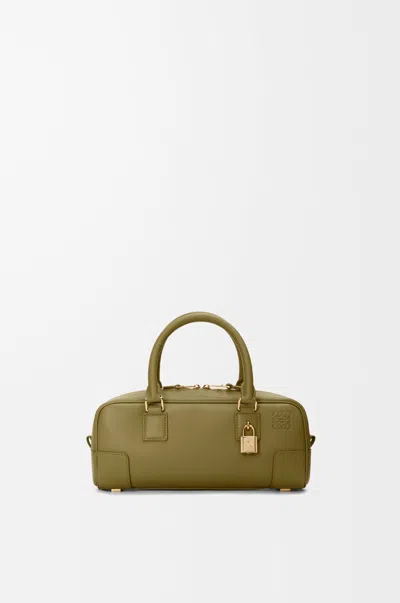 Loewe Amazona 23 Cropped Bag In Nappa Leather Skin For Woman In Green