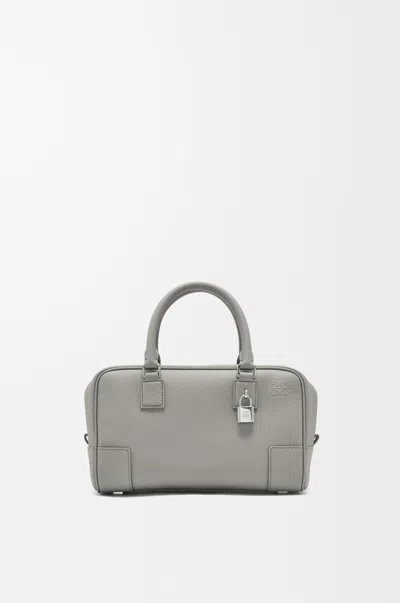 Loewe Amazona 23 Bag In Soft Grained Leather Skin For Woman In Gray