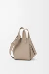 Loewe Compact Hammock Bag In Soft Grained Leather Skin For Woman In Brown