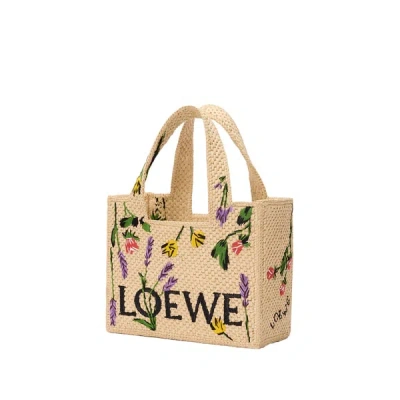 Loewe Sac  Font En Raphia Et Cuir