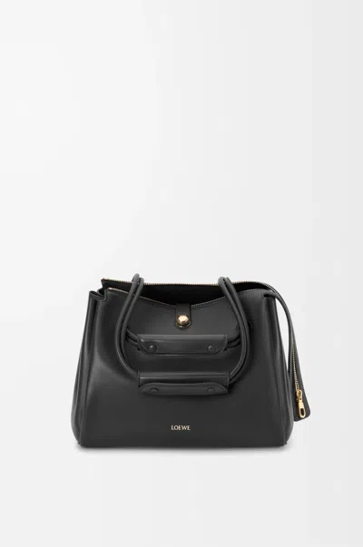 Loewe Sac Madrid Moyen En Cuir Souple Pour Femme In Black