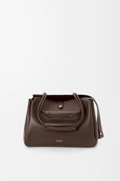 Loewe Sac Madrid Moyen En Cuir Souple Pour Femme In Brown