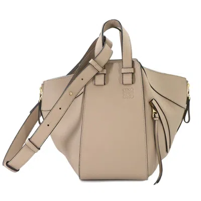Pre-owned Loewe Sand Leather Handbag Shoulder Bag ()