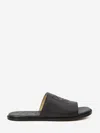 Loewe Flex Anagram Slide Sandals For Men In Black
