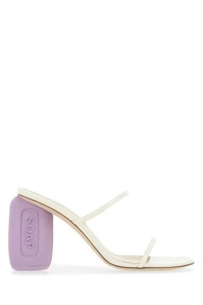 Loewe Sandals In White