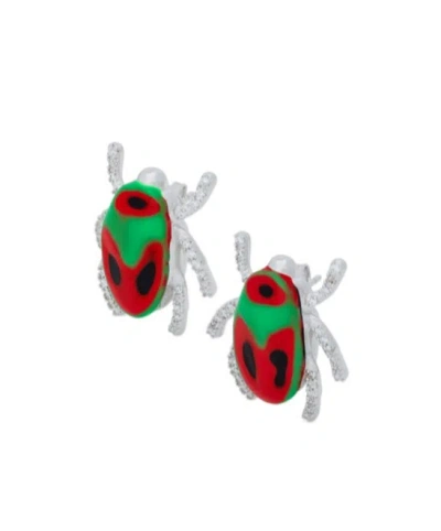 Loewe Scarabeo Earrings In Multi