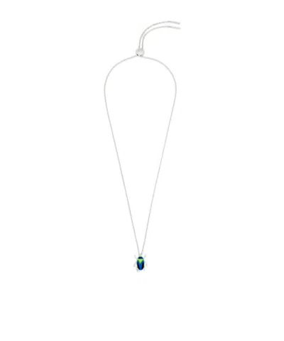 Loewe Scarabeo Necklace In Silver