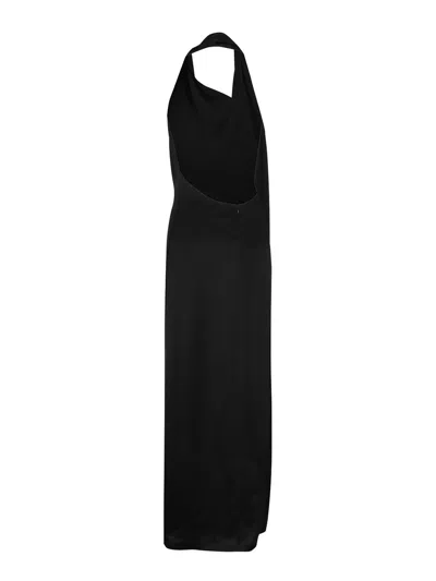 Loewe Scarf Dress In Technical Satin