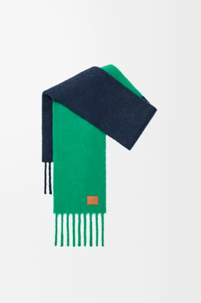 Loewe Scarf In Alpaca And Wool For Woman In Multi