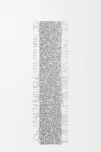 Loewe Scarf In Alpaca And Wool For Woman In Multi