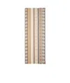 Loewe Scarf In Linen And Cotton In Brown