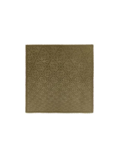 Loewe Scarf In Silk And Wool
