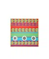 Loewe Anagram Compass Silk Twill Scarf In Multi